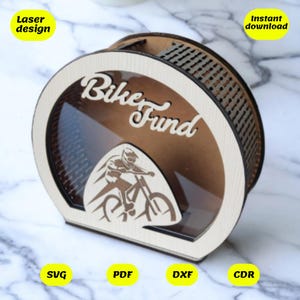 Vorderteil Fahrrad-Fonds-Design für veränderbare Bank Laser-Datei, digitale Dateien, cdr, dxf, ai, svg, pdf