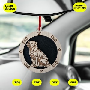 Deodoranti per ambienti Labrador retriever cane file laser, file di taglio svg, progettazione laser, file cnc, file glowforge, file xtool, file laser gancio