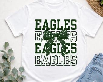 School Spirit bow Tshirt