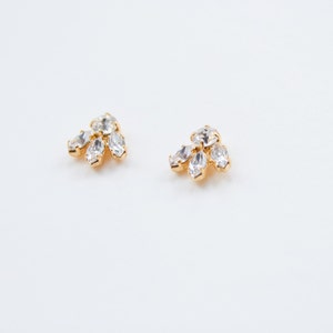 Elegant Wedding Day Earrings, Diamond Studs for wedding, Gifts for Girlfriend, Earrings for Women, gift ideas for bride