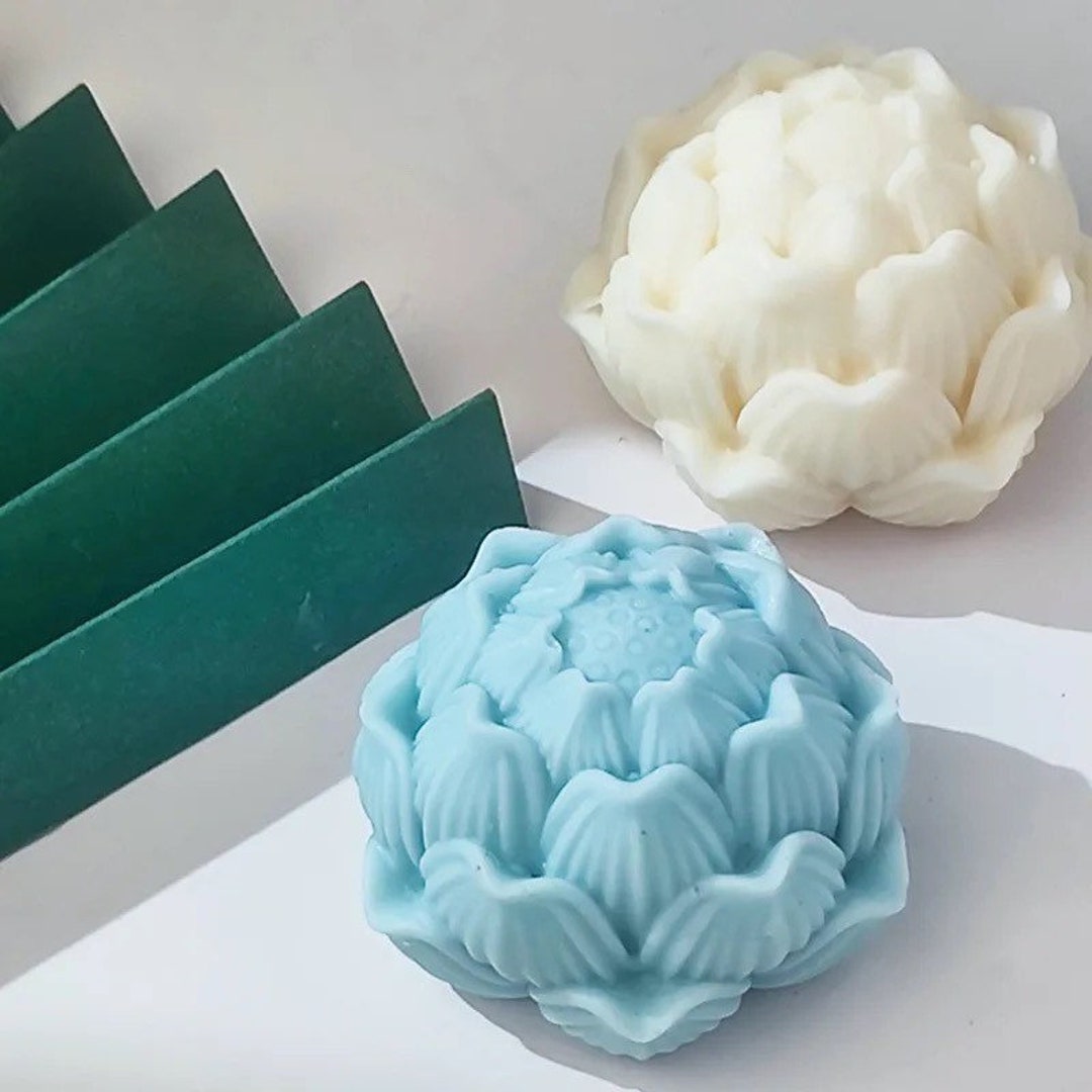 Lotus Flower Silicone Mould Etsy