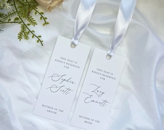 Reserved Seating Cards | Wedding Reserved Signs | Event Reserved Signs | Wedding Reserved Tags | Place Cards