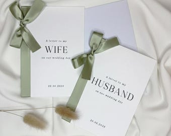 Lettera personalizzata a me / Lettera a mia moglie / Lettera a mio marito / Lettera alla mia sposa / Lettera al mio sposo / Ricordo di nozze
