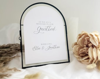 Guestbook Sign | Wedding Guestbook Sign | Printed Wedding Stationary