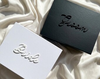 Personalised Bride Gift Box | Personalised Groom Gift Box |  Bride Gift Box | Groom Gift Box