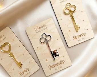 Personalised Santa’s Magic Key | Christmas Key | Santa Key | Christmas Stocking Filler | Christmas Keepsake