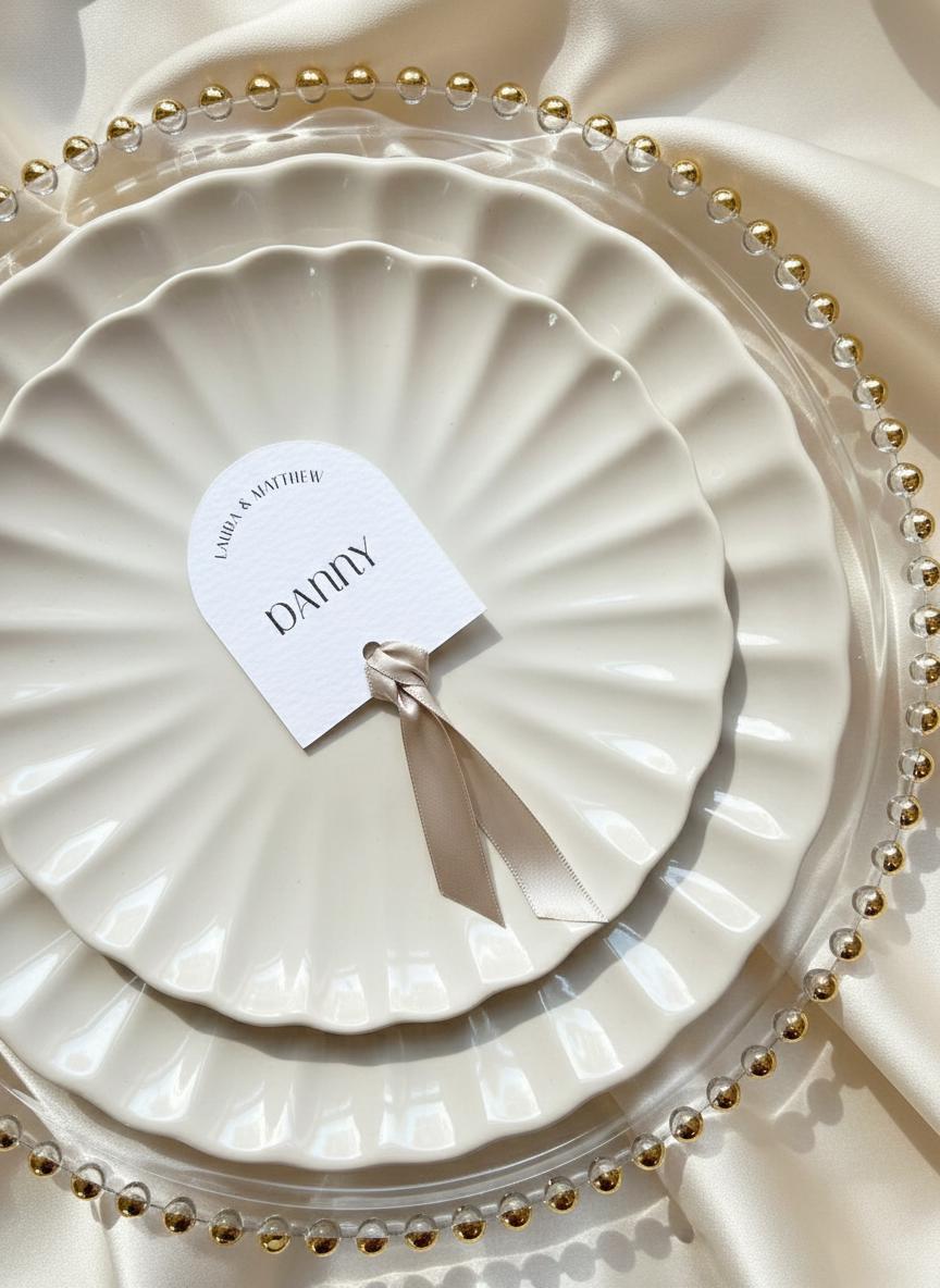 Personalised Wedding Place Names | Place Setting | Wedding Place ...