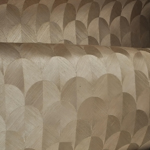 Blass Gold Fischschuppen gemusterte Sisal Grasdecke/Grastuch Tapete/natürliche Tapete/metallic Tapete