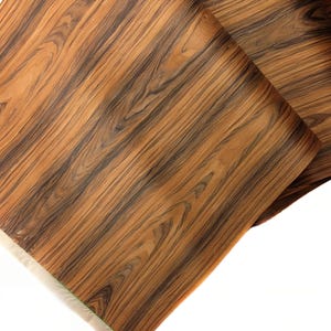 Black rosewood veneer for covering furniture/Modern style wood veneer/Walnut wood veneer/Black Santos veneer/DIY craft wood veneer