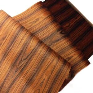 Black rosewood veneer for covering furniture/Modern style wood veneer/Walnut wood veneer/Black Santos veneer/DIY craft wood veneer