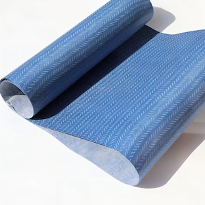 Placage de bois à motif rétro bleu canard pour recouvrir des meubles/placage de bois de style moderne/placage de bois bleu/placage de rétro/placage de bois pour le bricolage