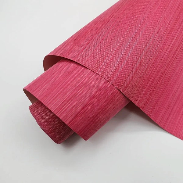 Pink Grasscloth Wallpaper Etsy