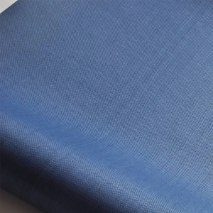 Carta da parati in erba intrecciata blu reale/rivestimento murale in erba blu medio/rivestimento murale naturale/carta da parati blu/decorazione retrò