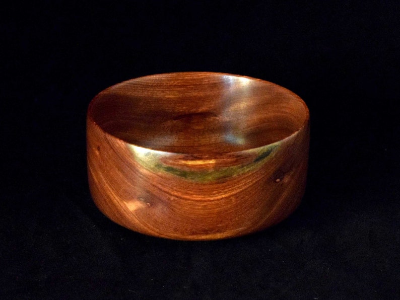 Woodturned Black Walnut Bowl Etsy