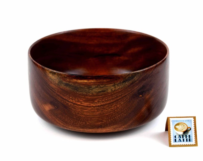 Woodturned Black Walnut Bowl Etsy