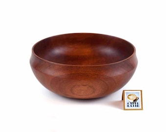 Woodturned Sapele Bowl