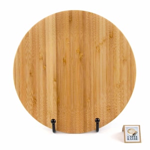 Woodturned Bamboo Plate
