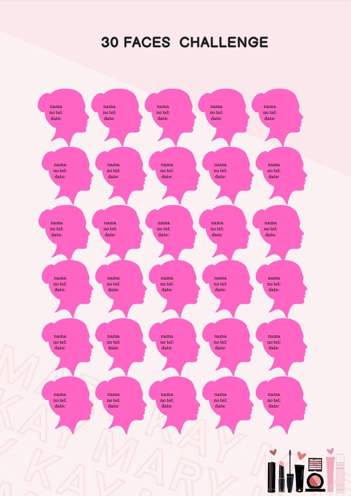 Mary Kay Seminar 2023 2024 Canva Template Business Planner Etsy
