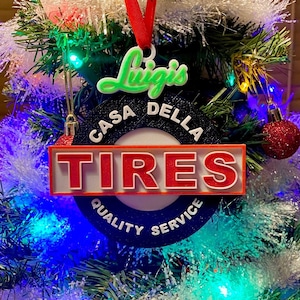 Luigi’s Casa Della Tires Cars Disneyland/Radiator Springs Inspired Disney/Pixar Ornament!!!