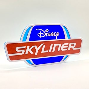 Skyliner Lettering Disney’s Skyliner Walt Disney World Inspired Disney Sign!! - Etsy
