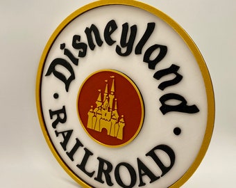 Disneyland Railroad 40周年記念プレート シリアルナンバー Disneyland