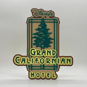 Disneyland Grand Californian Hotel Disney Resort Inspired Sign!!!