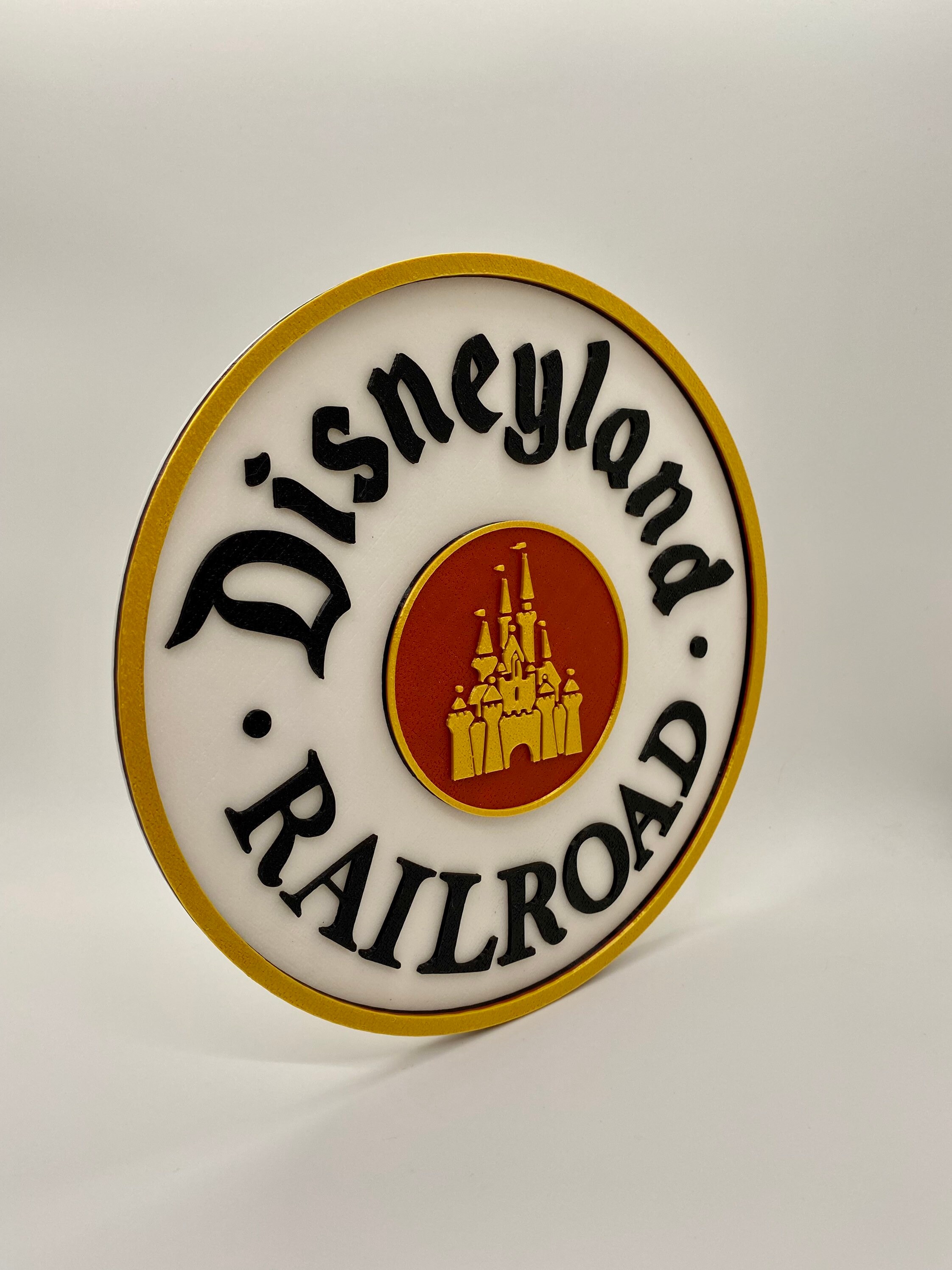 Disneyland Railroad Inspired Disney Sign - Etsy