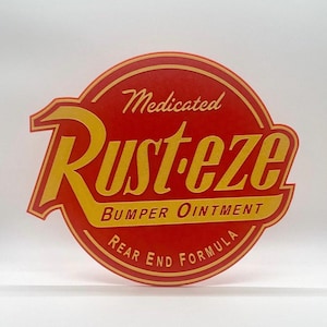 Cars Rust-eze Disneyland/Disney World Inspired Disney/Pixar Sign!