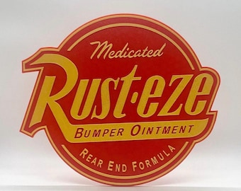 Cars Rust-eze Disneyland/Disney World Inspired Disney/Pixar Sign!