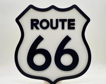 ¡Señal de Disney/Pixar de Disneyland/Disney World/Radiator Springs inspirada en la Ruta 66!