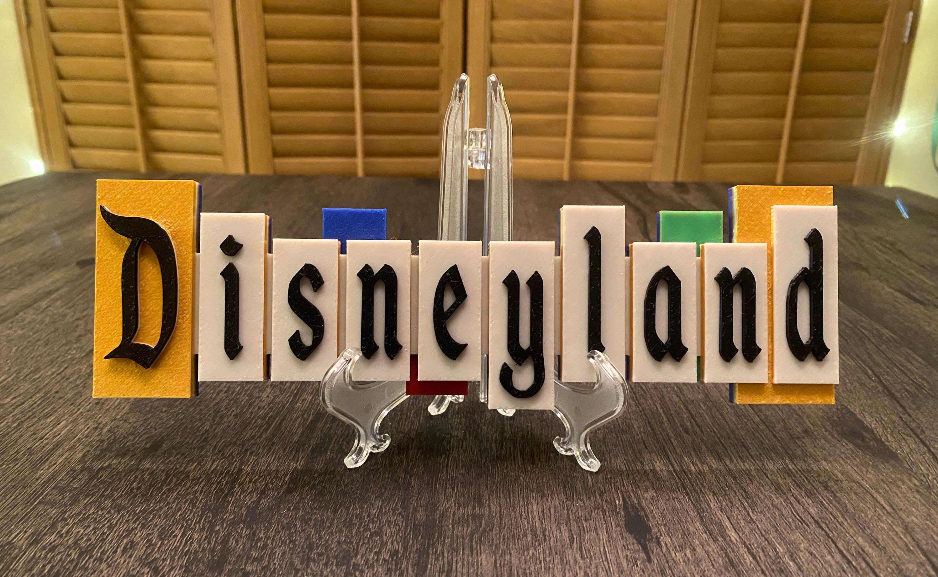 Disneyland Resort Inspired Disney Sign! - Etsy
