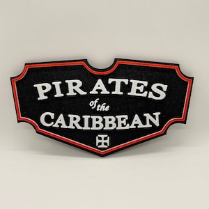 Pirates of the Caribbean Inspired Disneyland/Disney World Disney Sign!!