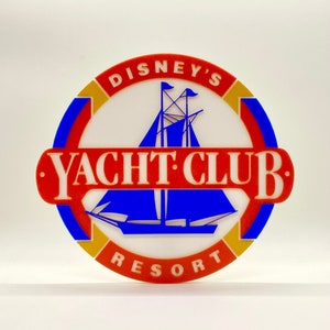 Disney’s Yacht Club Resort/Hotel Disney World Magic Kingdom Inspired Disney Sign!!!!