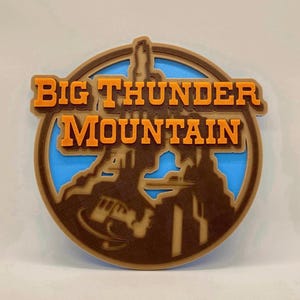 Big Thunder Mountain Railroad Inspired Disneyland/Disney World Disney Sign!