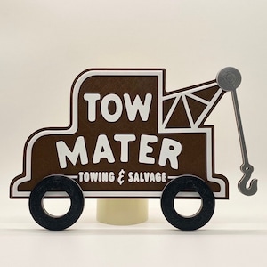 Tow Mater Towing and Salvage Inspired Cars Disneyland/Radiator Springs Disney/Pixar Sign!!
