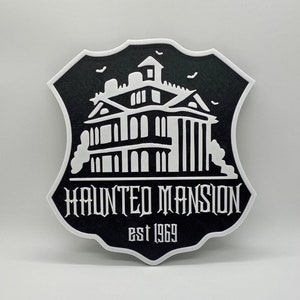 Haunted Mansion Disneyland Inspired Disney Sign!!