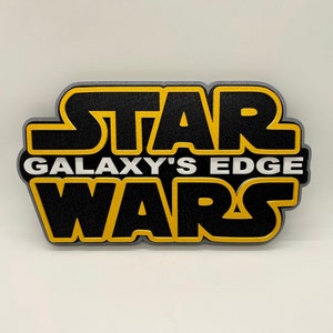 Znak Disneya inspirowany Star Wars Galaxy’s Edge Disneyland/Disney World!!!