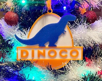 Dinoco Cars Disneyland/Radiator Springs Inspired Disney Ornament!!!