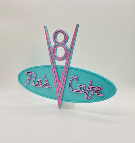 Flo's V8 Cafe Cars Disneyland/disney World/radiator Springs