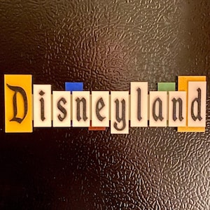 Disneyland Sign Inspired Disney Magnet!!!