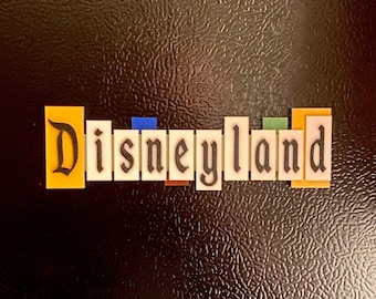 Disneyland Sign Inspired Disney Magnet!!!