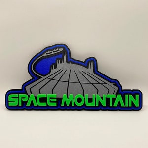 Space Mountain Inspired Disneyland/ Disney World Disney sign!!! - (Dark Blue)