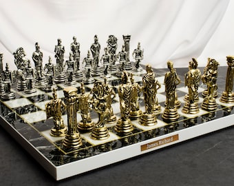 Black & Gold Chess Set Trio (50% OFF)