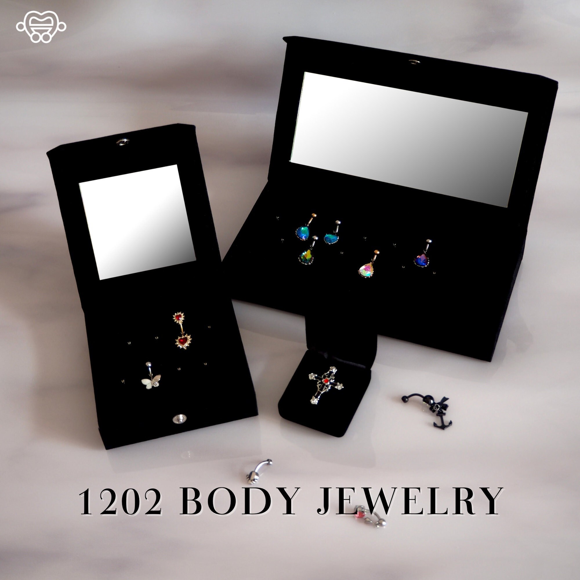 Belly ring display store