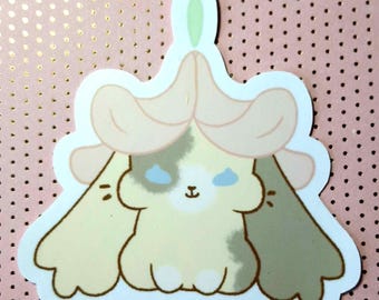 Tulip Hat Bunny Sticker