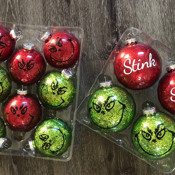 Grinch Ornaments