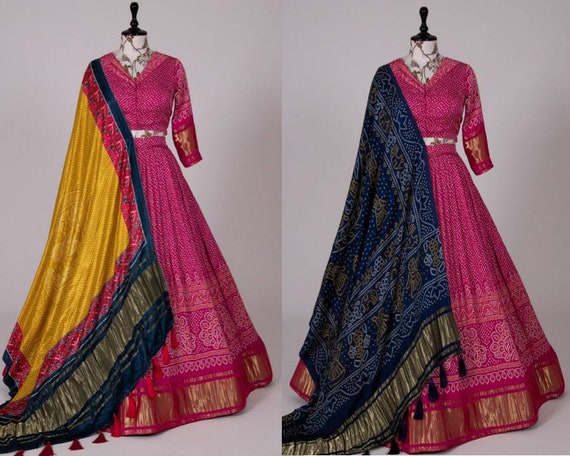 Gaji silk chaniya clearance choli