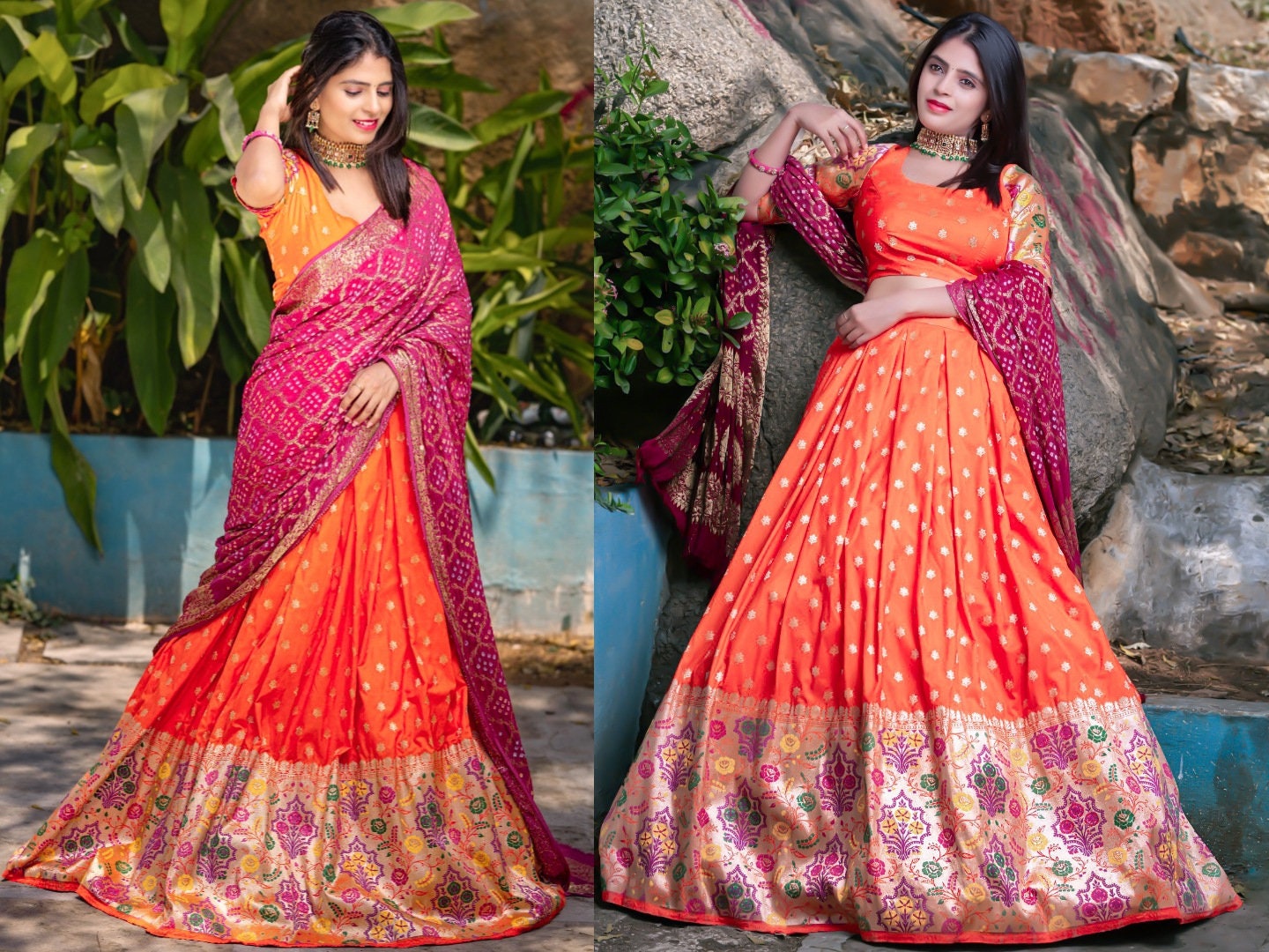 Buy Half Saree Online In India - Etsy India Buy Half Saree Online In India - Etsy India