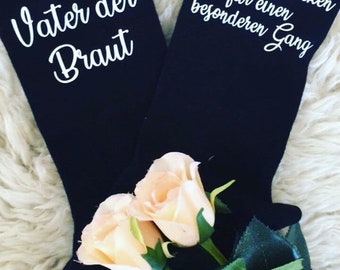 Brautvater-Socken | besondere Socken | Besonderer Tag | Morgengabe