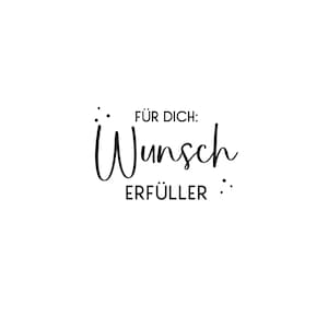 2xSticker Wunscherfüller | 2er Set | Erinnerungen schenken | DIY Geschenk | Mitbringsel | Kleinigkeit schenken